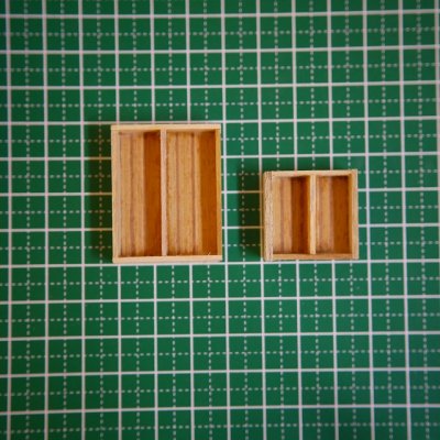 画像4: 仕切りつき木箱（M）・（S)