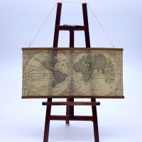 アンティーク世界地図　古地図