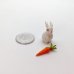 画像6: ミニチュア　陶器ウサギ