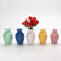 花瓶（5色つぼ型S）
