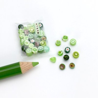 画像10: ミニチュア　袋入りミックス飴７色　キャンディ　（金太郎飴　ハンドメイド　