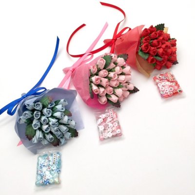 画像15: ミニチュア　袋入りミックス飴７色　キャンディ　（金太郎飴　ハンドメイド　