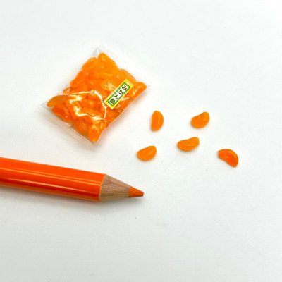 画像2: ミニチュア　みかん飴　キャンディ　（切り飴　ハンドメイド　