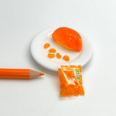 画像3: ミニチュア　みかん飴　キャンディ　（切り飴　ハンドメイド　