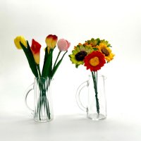 ガラスピッチャー型花瓶　２タイプ