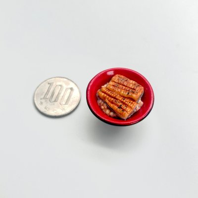 画像3: ミニチュア　鰻丼　（ハンドメイド　うな丼　うな重　ウナギ　鰻　うなぎ）