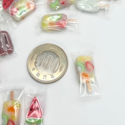 画像11: ミニチュア　アイスキャンディ　アイスクリーム（屋台　お祭り　ハンドメイド　