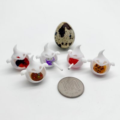画像1: おばけのミニコンテナ　小物入れ　ハロウィン　ゴースト