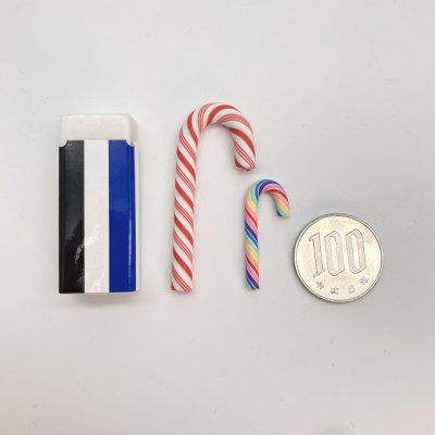 画像7: 大きなキャンディケーン（L）3本セット　ステッキ　飴