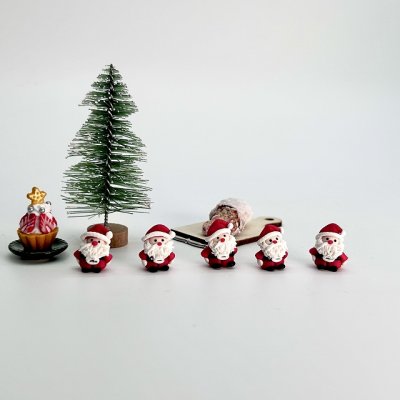 画像3: ミニチュアクレイドール　サンタ