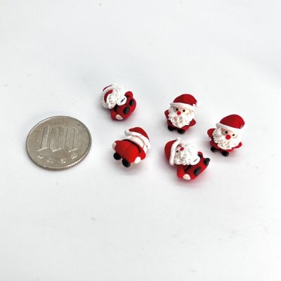 画像4: ミニチュアクレイドール　サンタ