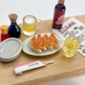 ハンドメイド　焼きたて餃子　（ミニチュア　ギョウザ　ギョーザ