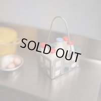 瓶入りミルクバスケット　牛乳瓶（ニューバージョン）