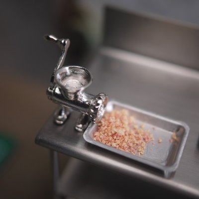 画像1: メタルミンサー　肉ひき器　挽き肉　ソーセージ