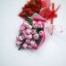 画像2: ミニチュア　バラの花束（ピンク/レッド）　ブーケ　フラワーアレンジ (2)