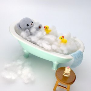 画像: 【新色追加】　陶器猫足バスタブ　お風呂