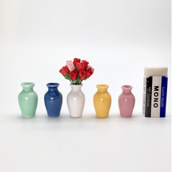 画像4: 花瓶（5色つぼ型S） (4)