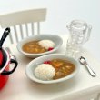 画像1: ミニチュア　カレーライス　（ハンドメイド　 (1)