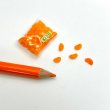 画像2: ミニチュア　みかん飴　キャンディ　（切り飴　ハンドメイド　 (2)
