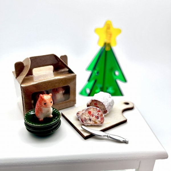 画像1: 2025　anikoさんのクリスマスシュトレンセット　Xmasケーキ　シュトーレン (1)
