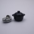 画像3: ふた付き鉄鍋（黒・Φ30mm） (3)